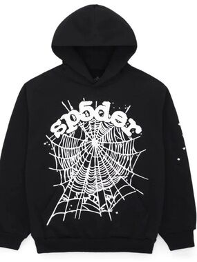 Sp5der hoodie and sweatpant set. Size S, 100% cotton. 1 to 1 quality.